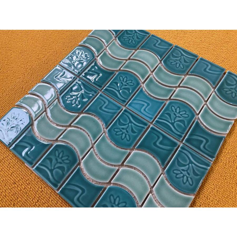 即払い渡し能力のある！お得な10枚書き割り！瓦 TILE 書き割り通貨価値 まとめ通貨価値 瓦居敷き 美濃焼瓦 モザイック瓦 モザイック  DIY 建材  リフォーム  マジリカ 革新 工作 洗面 室内装飾 洗面 風呂 雑貨 幼児用便器 レトロ 勝手もと アンティーク リメイク昭和 サクラ色