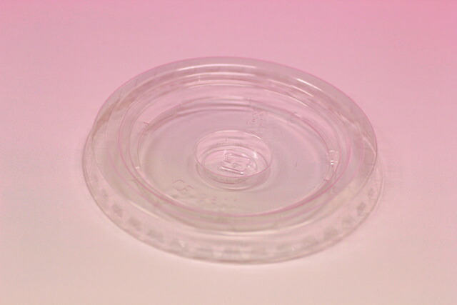 プラスチックカップ１２／１４／１８用平型蓋 (1000個)