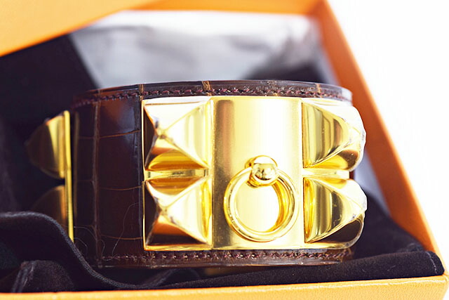 楽天市場】エルメス ブレスレット バングル コリエドシアン