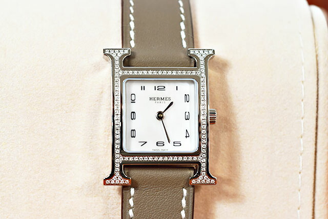 【良品 正規品】エルメス 腕時計 Hウォッチ スクエア レディース 可動品 エルメス Hウォッチ 新品｜レディース腕時計専門店 通販サイト