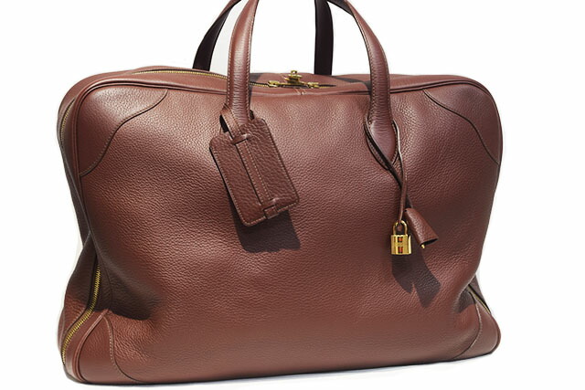 楽天市場】HERMES エルメス ヴィクトリア50 ボストンバッグ 旅行
