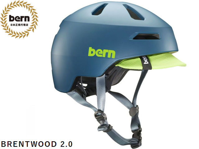 早い者勝ち 国内正規品 バーン bern BRENTWOOD 2.0 ブレントウッド MATTE MUTED TEAL マット ミューテッド ティール 自転車  スケートボード スノーボード BMX ピスト ヘルメット BEBM09Z fucoa.cl