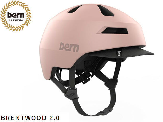 57％以上節約 国内正規品 バーン bern BRENTWOOD 2.0 ブレントウッド MATTE BLUSH マット ブラッシュ 自転車  スケートボード スノーボード BMX ピスト ヘルメット BEBM09Z fucoa.cl