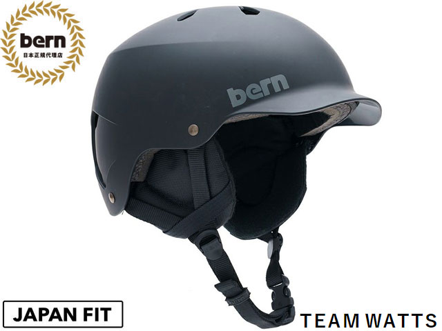 楽天市場】国内正規品 バーン bern WATTS ワッツ MATTE BLACK マット