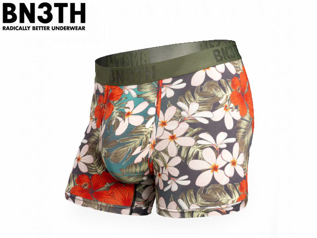 国内正規品 BN3TH ベニス CLASSIC TRUNK PRINT HIBISCUS PARADISE-INDO クラシック トランクス プリント ハイビスカス パラダイス インド 下着 トランクス パンツ インナー ボクサー ブリーフ ストリート 息子の個室 MY PAKAGE マイパッケージ プレゼントギフト