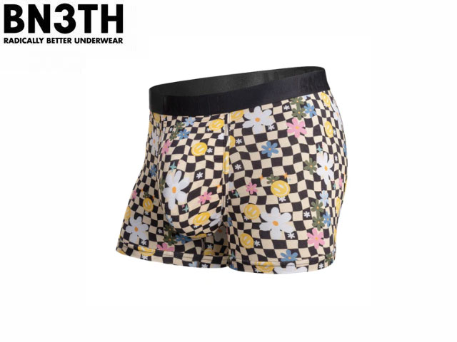 国内正規品 BN3TH ベニス CLASSIC TRUNK PRINT PSYCHODELIC FLORAL-SAND クラシック トランクス プリント サイケデリック フローラル サンド 下着 トランクス パンツ インナー ボクサー ブリーフ ストリート 息子の個室 MY PAKAGE マイパッケージ プレゼントギフト