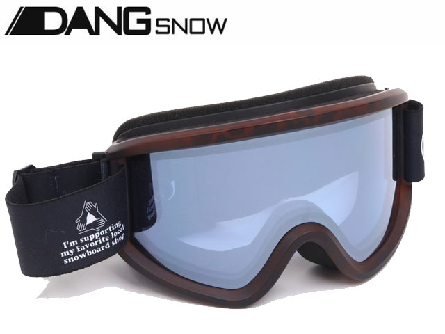 楽天市場】ゴーグル DANG SNOW GOGGLE New ORIGINAL Matt Black Frame