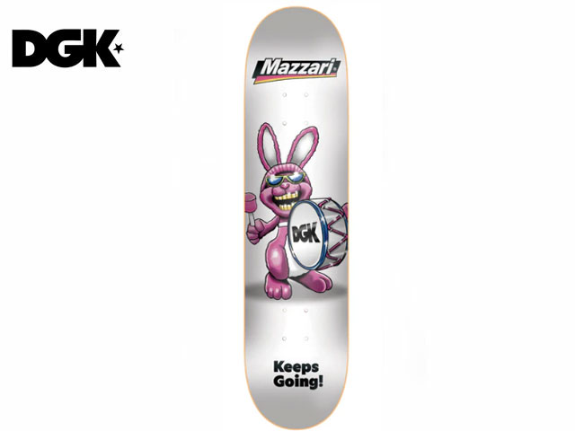 国内正規品 DGK SKATEBOARDS ディージーケー スケートボード CAN'T STOP WILL MAZZARI キャントストップ ウィル・マッツァーリ スケボー デッキ スケートボード Skateboard デッキ