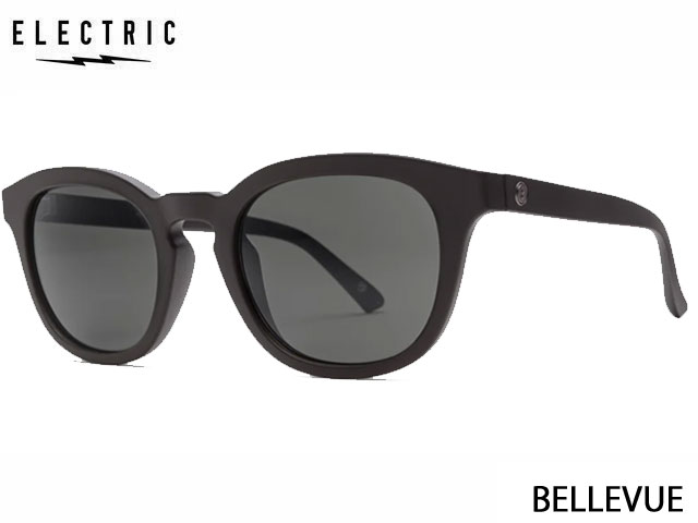 エレクトリック ELECTRIC BELLEVUE/MATTE BLACK - HT GREY POLAR PRO べレビュー マットブラック/グレー ポーラ ブルーライトカット アイカップ Hight Transmittance ハイトランスミッタンス 偏光サングラス 偏光レンズ アウトドア ゴルフ 釣り キャンプ フィッシング|SBC店