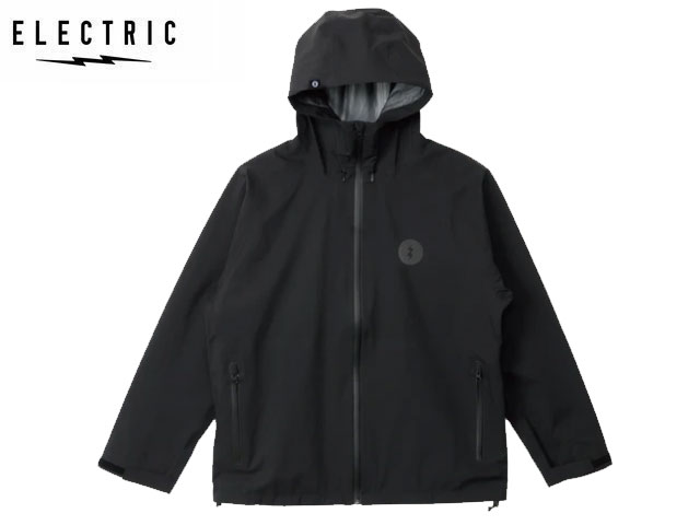 エレクトリック ELECTRIC 3L WIND BREAKER BLACK SIMPLE 黒いこと 黒 雨合羽 上衣 分かりやすい パーカー フーディー ゴルフ GOLF 御釣り 沖釣り fishing メンズ レディース ユニ一発やる E26SJ02