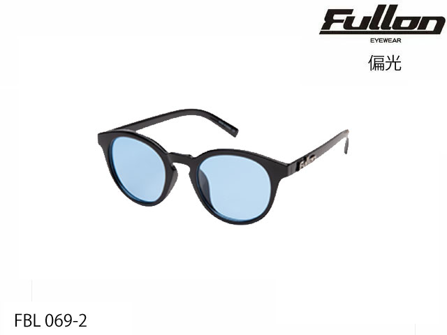 国内正規品 FULLON フローン サングラス BLUE LABEL FBL 069-2 偏光レンズ Frame : Black Lens : Light Blue 釣り フィッシング fishing ゴルフ GOLF キャンプ スキー スノー ブルーレーベル
