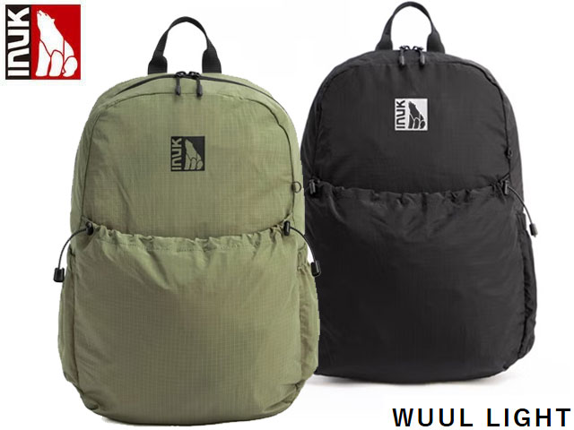 国内正規品 INUK イヌーク WUUL LIGHT SEAGRASS GREEN BLACK 19L LIGHT MOVE COLLECTION ウール ライト ライトムーブコレクション バックパック リュック アウトドア 軽量ナイロン 通勤 通学 アウトドア トラベル フェス シンプル 旅行 IKB2305144 IKB2305109 5,775円