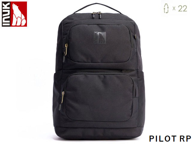 国内定め事品 INUK イヌーク PILOT RP 飛行士 BLACK 黒いこと 黒 うしろ側容器に並べる 御徒面子 背嚢 PRIMARY COLLECTION アウトドア 運動競技御覧になる 室外出来事 祝い事 再利用 ペットボトル 撥水工業  IKB23501