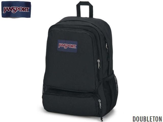 国内置き目品 ジャン運動競技 JANSPORT DOUBLETON BLACK 29L ダブル英トン 黒いこと 黒  黒いことラインドライブ 背嚢 うしろ側風呂敷き包み 御徒面子 NEW青写真 ジャンスポ 大電気容量 うしろ側風呂敷き包み メンズ レディース 通学 通い 高校生 角帽 JS0A7ZNY008