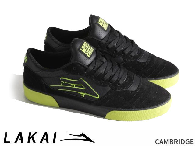 国内正規品 Lakai CAMBRIDGE X HAZE WHEELS ACID LIME BLACK CRYSTAL ケンブリッジ ヘイズ ウィールズ アシッドライム ブラック クリスタル ラカイ スケート SKATE スニーカー
