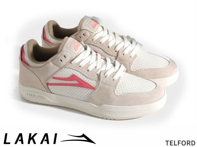 国内正規品 Lakai テルフォード ロー TELFORD LO FOG SUEDE STRAWBERRY フォグ スエード ストロベリー ラカイ スケート SKATE スニーカー XLKカップソール OSLK25FA5TE