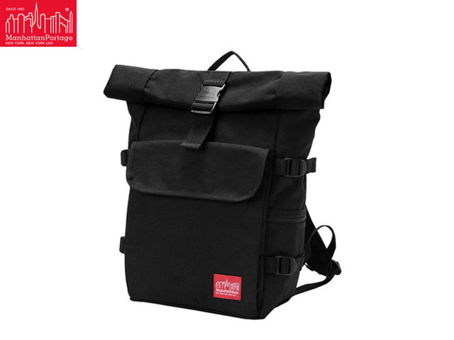 国内正規品 マンハッタンポーテージ シルバーカップ バックパック バッグ リュック Silvercup Backpack JR BLACK ブラック 黒 マンハッタン ポーテージ Manhattan Portage|SBC店