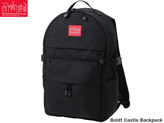国内正規品 マンハッタンポーテージ ボルト キャッスル バックパック リュック MP2252 BLACK 黒 Boldt Castle Backpack マンハッタン ポーテージ Manhattan Portage メンズ レディース ジュニア 通勤 通学 CORDURA