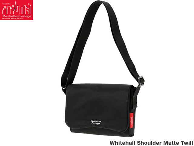 国内正規品 マンハッタンポーテージ ホワイトホール ショルダーバッグ カジュアルメッセンジャーバッグ マットツイル Whitehall Shoulder Matte Twill MP2095MTWL 斜め掛け メンズ レディース 男女兼用 学生 普段使い 通勤 通学 マンハッタン ポーテージ Manhattan Portage