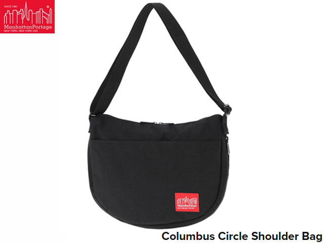 国内正規品 マンハッタンポーテージ コロンブス サークル ショルダーバッグ Columbus Circle Shoulder Bag MP6053 BLACK 黒 肩掛け 斜め掛け 定番 マンハッタン ポーテージ Manhattan Portage