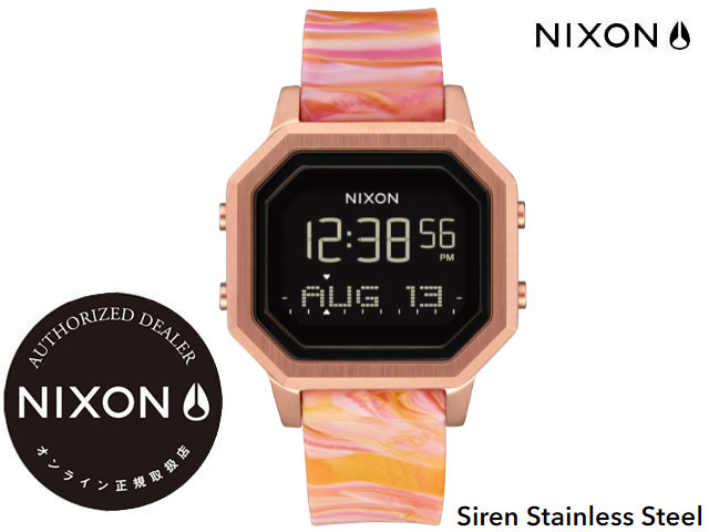 ットガスケ NIXON ニクソン Siren Stainless Steel サイレン メンズ