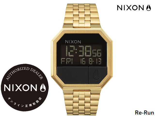 新着商品 国内正規品 ニクソン Nixon Re Run 38 5mm All Gold リラン 腕時計 Watch ウォッチ オールゴールド A 00 サーフ スポーツ ストリート トラベル 旅行 ウォッチ Sbc 早割クーポン Www Faan Gov Ng