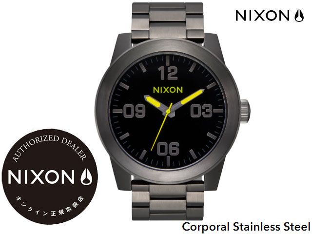 驚きの価格 国内正規品 ニクソン NIXON Corporal Stainless Steel 48mm ...