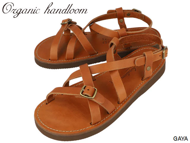 国内正規品 オーガニックハンドルーム OrganichandloomGAYA ガヤ BROWN OH001200 ブラウン 茶 クロッグ サンダル スリッポン オイルレザー 本革 天然 国内生産 メイドインジャパン 日本製 メンズ レディース OH001011 OH001009 OH001208