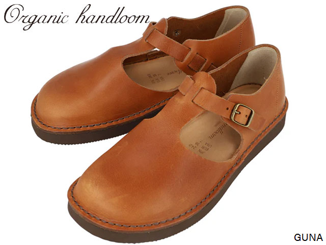 国内正規品 オーガニックハンドルーム Organichandloom GUNA グナー BROWN ブラウン 茶 クロッグ サンダル スリッポン オイルレザー 本革 天然 国内生産 メイドインジャパン 日本製 メンズ レディース OH003200