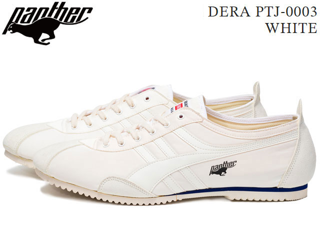 国内正規品 PANTHER DERA PTJ0003 WH WHITE Made in Japan パンサー デラ ホワイト 白 メイド イン ジャパン スニーカー メンズ レディース ユニセックス 日本製 国産 シューズ ランニング カジュアル 靴|SBC店