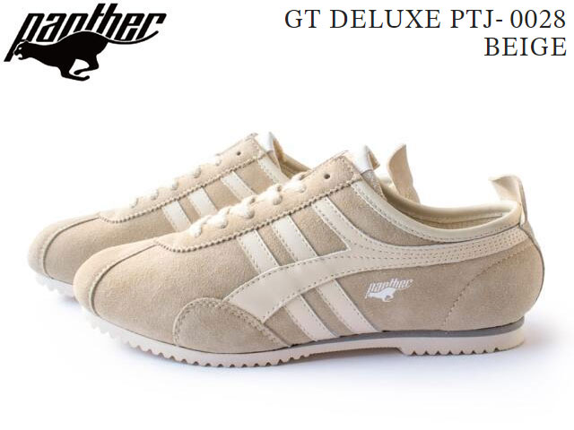 国内正規品 PANTHER GT DELUXE PTJ0028 BG BEIGE Made in Japan パンサー ジーティー デラックス GTデラックス ベージュ メイド イン ジャパン スニーカー メンズ レディース ユニセックス 日本製 国産 シューズ ランニング カジュアル 靴｜SBC店