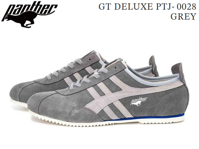国内正規品 PANTHER GT DELUXE PTJ0028 GY GREY Made in Japan パンサー ジーティー デラックス GTデラックス グレー 灰色 メイド イン ジャパン スニーカー メンズ レディース ユニセックス 日本製 国産 シューズ ランニング カジュアル 靴|SBC店