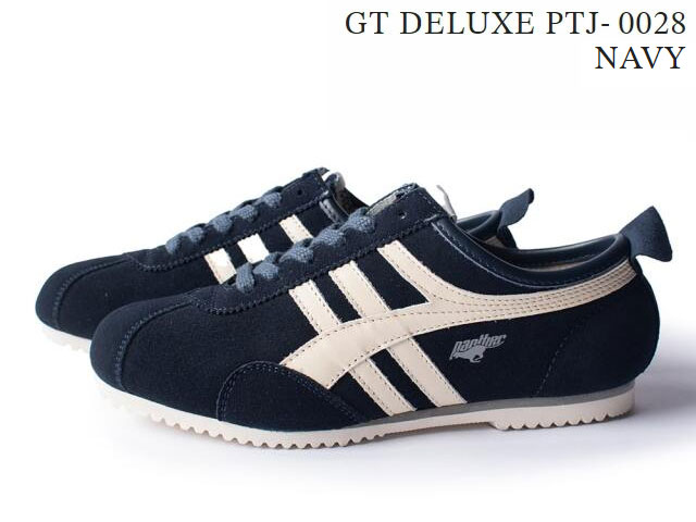 国内正規品 PANTHER GT DELUXE PTJ0028 NAVY Made in Japan パンサー ジーティー デラックス GTデラックス ネイビー 紺 メイド イン ジャパン スニーカー メンズ レディース ユニセックス 日本製 国産 シューズ ランニング カジュアル 靴|SBC店