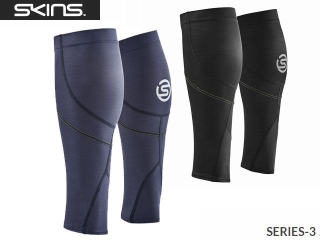 国内正規品 スキンズ SKINS SERIES-3 ユニセックス カーフタイツMX ユニセックス シリーズ3 着圧 スパッツ アンダーウェア インナーウェア コンプレッションウェア スポーツウェア 筋力トレーニング ジム ロードランニング 陸上競技場