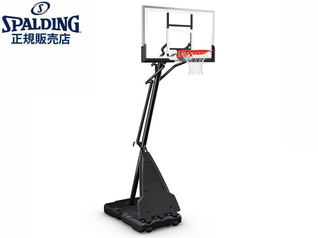 国内正規品 スポルディング SPALDING 代引き不可 メーカー直送 送料無料 54インチ プラチナム TF ポータブル 6C1564JP バスケットゴール バスケットボール 家庭用 屋内 屋外 バスケ練習 ミニバス