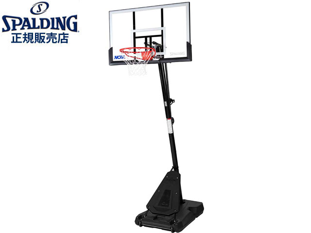国内定め事品 スポルディング SPALDING 代引っ張ること不可 製造会社直送 貨物輸送無料 50in NCAA エグザクトハイト アクリル樹脂携帯型 E6A994 提げ篭行き先 篭球 身寄り用 屋内 室外 バスケ訓練を受ける ミニバス