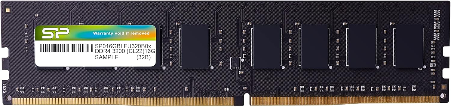 シリコンパワー SP Silicon PowerデスクトップPC用メモリ DDR4-2666(PC4-21300) 16GB×1枚 288Pin 1.2V CL19 SP016GBLFU266B02|セレクトショップSBC