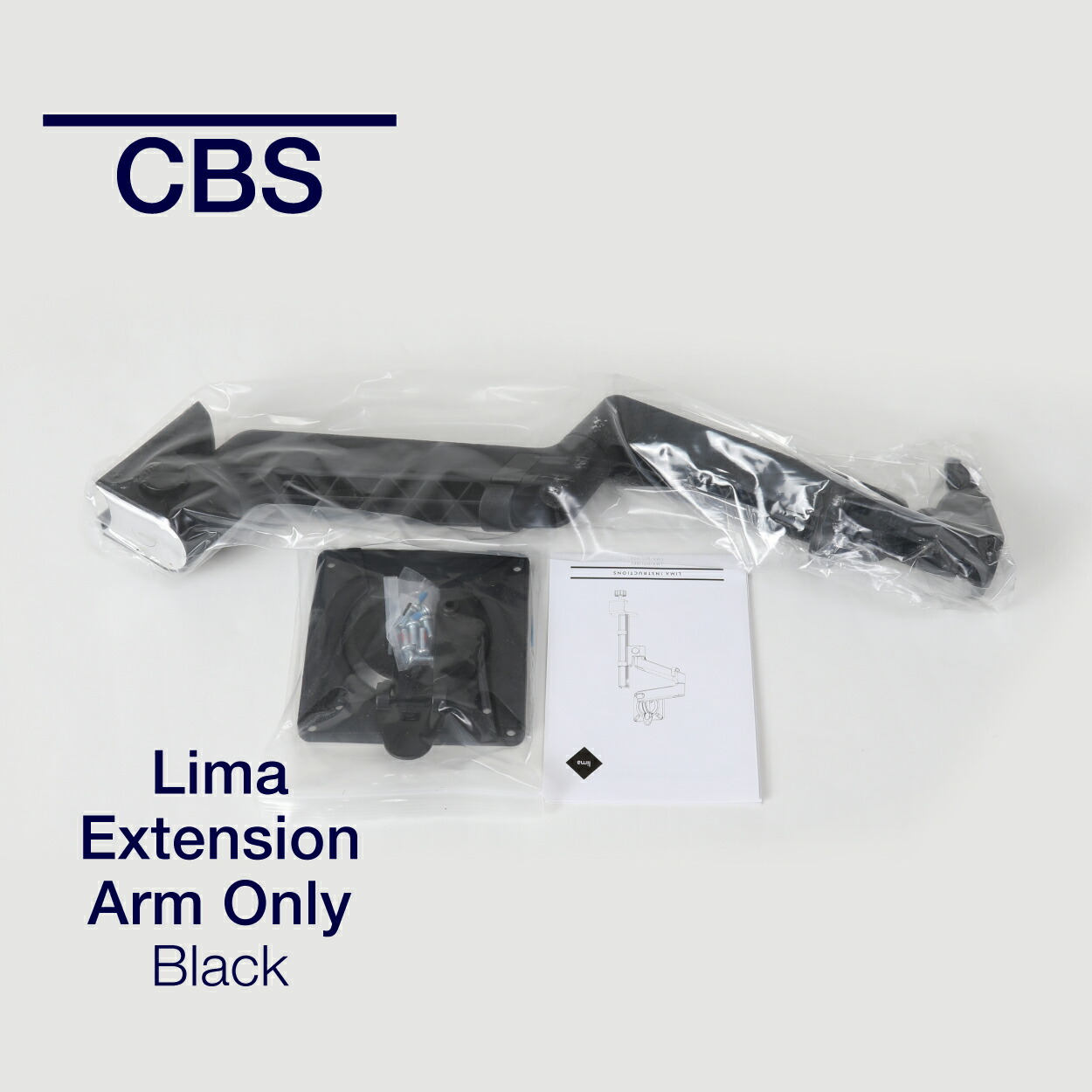 【即納在庫有】ハーマンミラー CBS リマ 追加用アーム ブラック MM-LMA/001/002/B