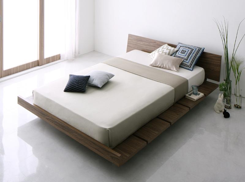 Sbn21 Only Modern Design Low Bed Masterpiece Floor Bed Queen