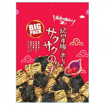 まるか食品 のり天 BIG PACK 93g(12×4) 【紀州産梅 赤しそ 香ばしい】 サクサク食感 おつまみ おやつ 日本製