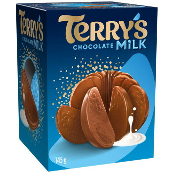 TERRY'S テリーズ チョコレート シンプリーミルク 12個入 145g 【英国ブランド 輸入菓子】 ギフト お返し お土産 チョコレートファン｜ＳＢＮ２１