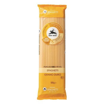 アルチェネロ 有機スパゲッティ 500g 12個セット C5-03A【デュラム小麦 オーガニック イタリア産】 パスタ 業務用 保存食 常備 まとめ買い