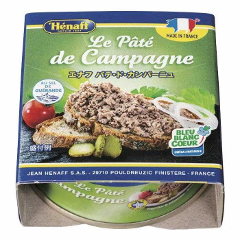 エナフ パテ・ド・カンパーニュ 田舎風パテ 78g 24個セット【フランス産】 肉の食感 素朴な味わい ピクルスとの相性抜群 おつまみ ギフト 内祝い