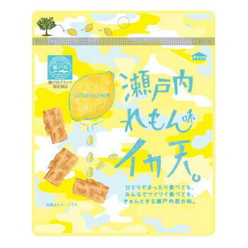 まるか食品 イカ天 瀬戸内れもん味 25g(12×6)【日本製】 瀬戸内レモン 酸味 おつまみ スナック おやつ お返し ギフト 個包装