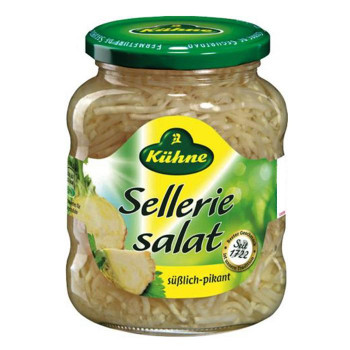 キューネ セロリサラダ 370ml 10セット 【ドイツ産】 スパイシービネガー漬け 棒状スライス お料理の付け合わせ 常備菜 業務用 053167