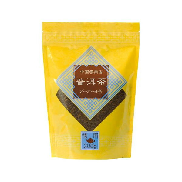 ティーブティック プーアール茶 200g×12セット【徳用 業務用 大量】 中国茶 リーフ 毎日飲むお茶 おいしい