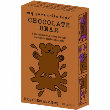 マイフェイバリットベアー チョコレートベアー 100g 12セット 【ベルギー産チョコ使用】 ベアー型ビスケット 8枚入り お菓子 ギフト お返し 内祝い