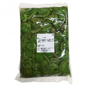 山一商事 味付きこごみ 1kg&times;10個 日本製 【業務用 大量】 アレンジ自在 茎しっかり 大きさ揃い お惣菜 お弁当 おつまみ お返し 内祝い｜ＳＢＮ２１