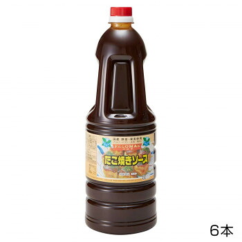 和泉食品 パロマ たこ焼きソース 濃厚 1.8L×6本 【国産】 りんご トマト 使用 お好み焼き ソース 業務用 大容量 お店 飲食店 おすすめ
