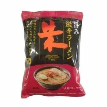 鳥志商店 激辛ラーメン朱・トゥー 120g 10袋セット 【国産小麦粉 沖縄の塩使用】 味噌ベース コチュジャン ハバネロ ラー醤 ノンフライ麺 旨辛 コク深いスープ